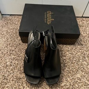 Black Charles David Imani Platforms Size 8.5